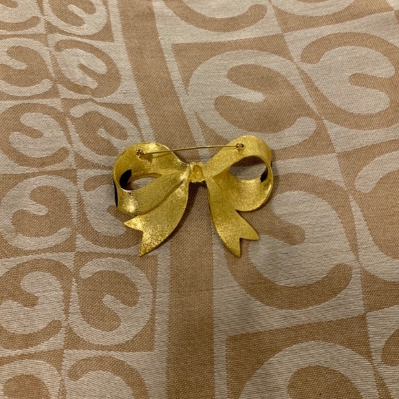🎀Darling Glossy Black Bow-Shaped Brooch - Picture 2 of 4